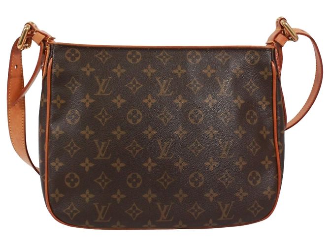 Borsa a tracolla Louis Vuitton Monogram Hudson GM Marrone Monogramma - vista 3