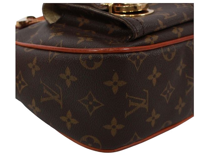 Borsa a tracolla Louis Vuitton Monogram Hudson GM Marrone Monogramma - vista 6