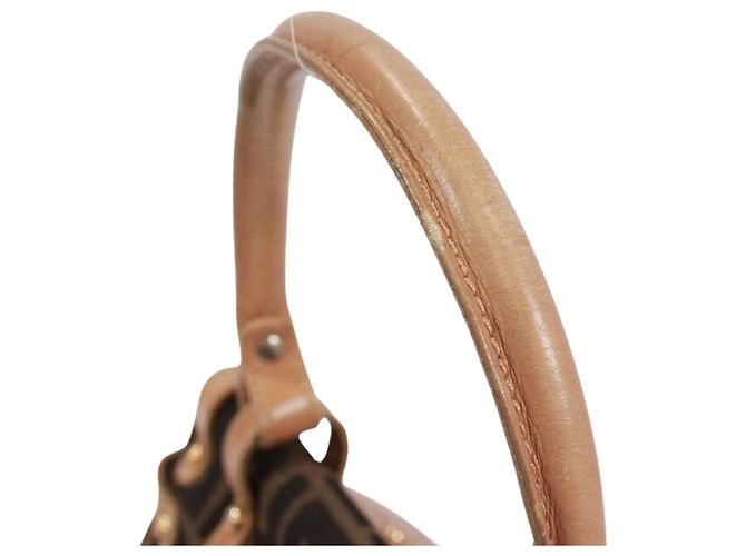 Bolso FENDI Turnlock Borsamagic Zucca Castaño Beige - vista 18