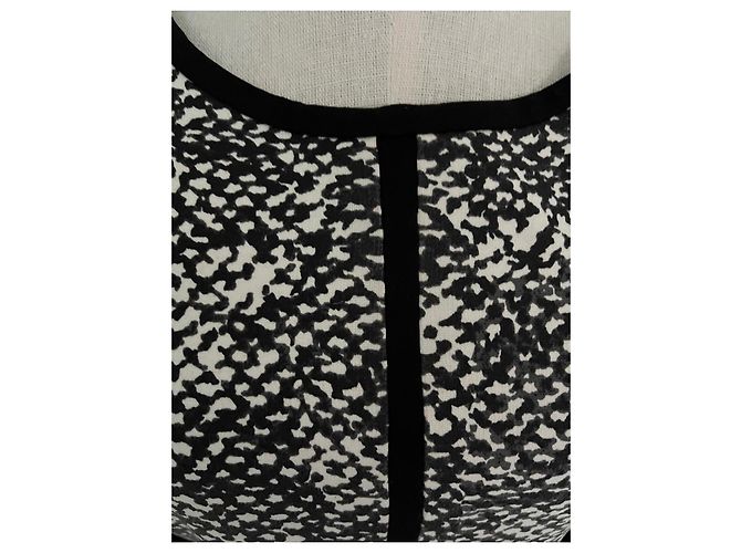 Abito midi bianco e nero Karen Millen - vista 3