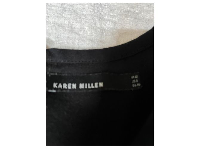 Abito midi bianco e nero Karen Millen - vista 5