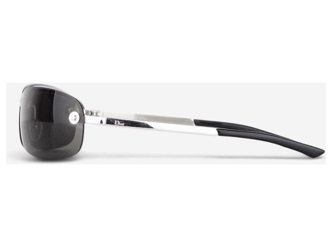 Dior by Galliano 2000s ‘Adiorable 3’ randlose Sonnenbrille Silber - Ansicht 3