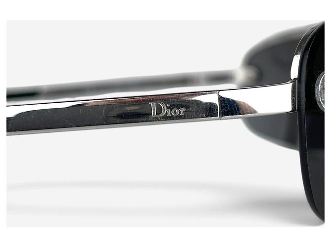 Dior by Galliano 2000s ‘Adiorable 3’ randlose Sonnenbrille Silber - Ansicht 6