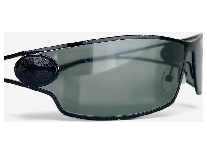 Occhiali da sole sportivi wrap Dior by Galliano 2000s ‘Dior J’adore 1’ Nero - vista 12