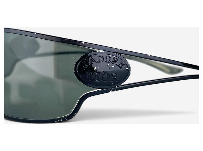 Occhiali da sole sportivi wrap Dior by Galliano 2000s ‘Dior J’adore 1’ Nero - vista 8
