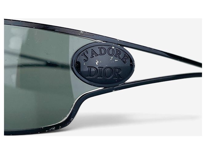 Occhiali da sole sportivi wrap Dior by Galliano 2000s ‘Dior J’adore 1’ Nero - vista 9