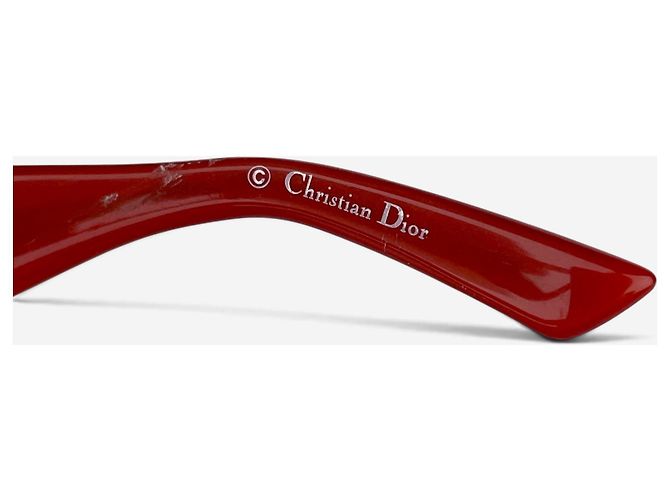 Gafas de sol máscara Dior by Galliano 2000s ‘Escrime 1’ Wrap Mask Shield Castaño - vista 6