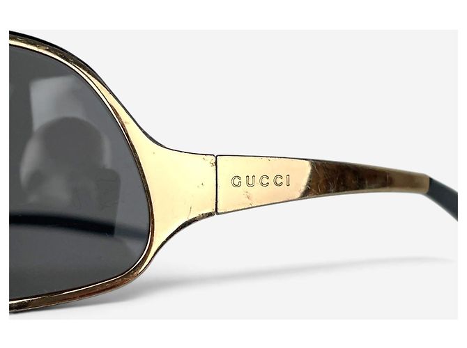 Gafas de sol Wrap Mask Shield ‘GG1661S’ Gucci by Tom Ford SS01 Dorado - vista 6
