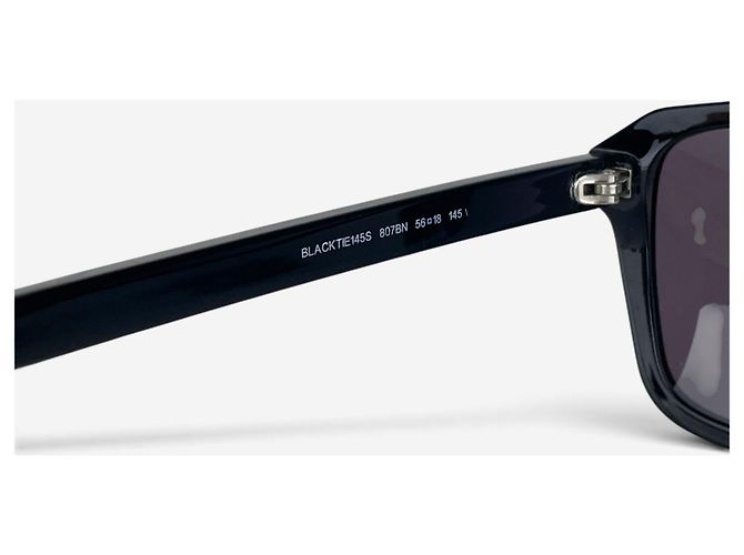 Occhiali da sole aviator Dior Homme by Hedi Slimane 'Black Tie 145S' Nero - vista 8