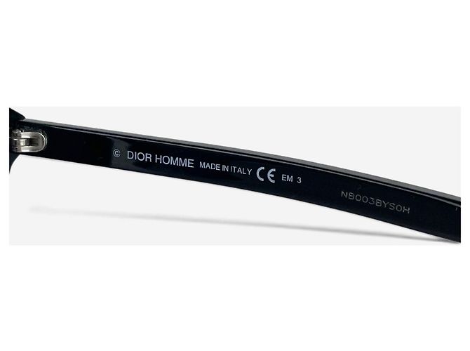 Occhiali da sole aviator Dior Homme by Hedi Slimane 'Black Tie 145S' Nero - vista 9