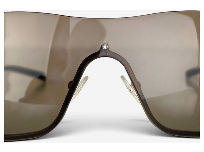 Gafas de sol Wrap Mask Shield Gucci by Tom Ford GG1690S Dorado - vista 10