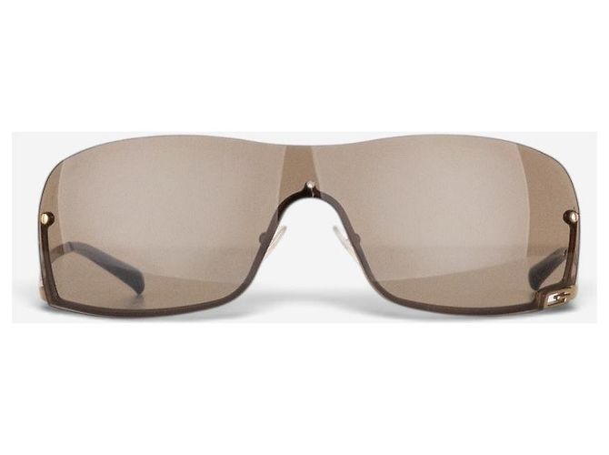 Gafas de sol Wrap Mask Shield Gucci by Tom Ford GG1690S Dorado - vista 2
