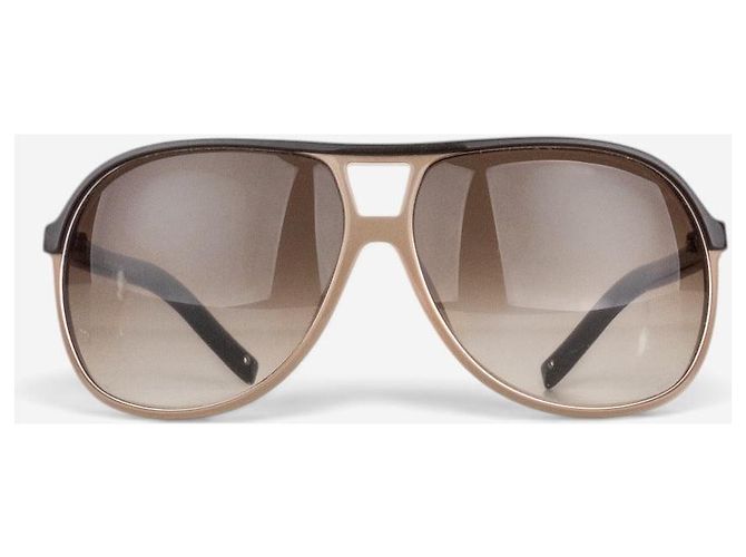 Occhiali da sole aviator Dior Homme by Hedi Slimane 'Black Tie 101' Beige - vista 2