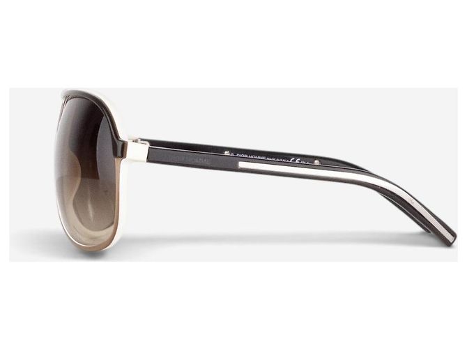 Occhiali da sole aviator Dior Homme by Hedi Slimane 'Black Tie 101' Beige - vista 3