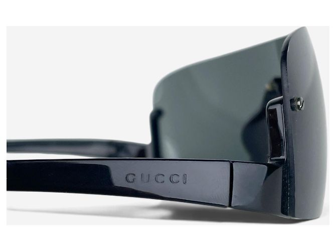 Occhiali da sole sport wrap mask 'GG 1441S' Gucci by Tom Ford anni 2000 - vista 9