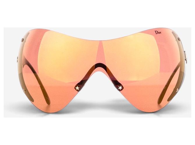 Gafas de sol Wrap Mask Shield Dior by Galliano SS00 ‘Ski 1’ Negro - vista 2