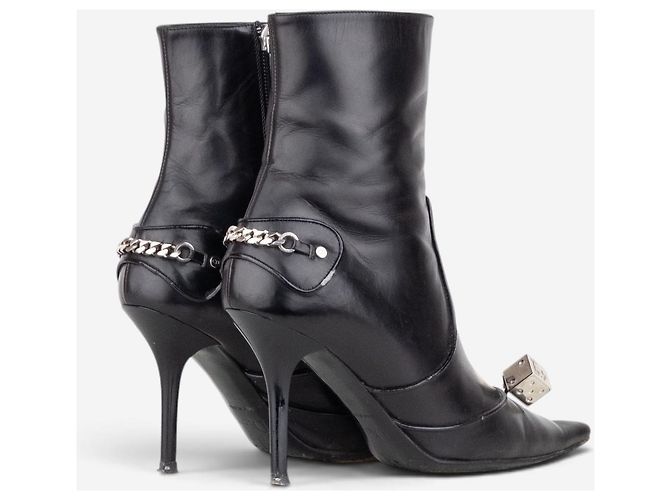 Botines de tacón ‘Gambler Dice’ Dior by Galliano AW04 Negro - vista 2