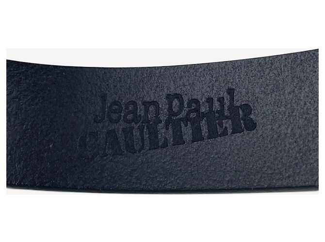 Jean Paul Gaultier 90s Logo-Schnallengürtel - Ansicht 4