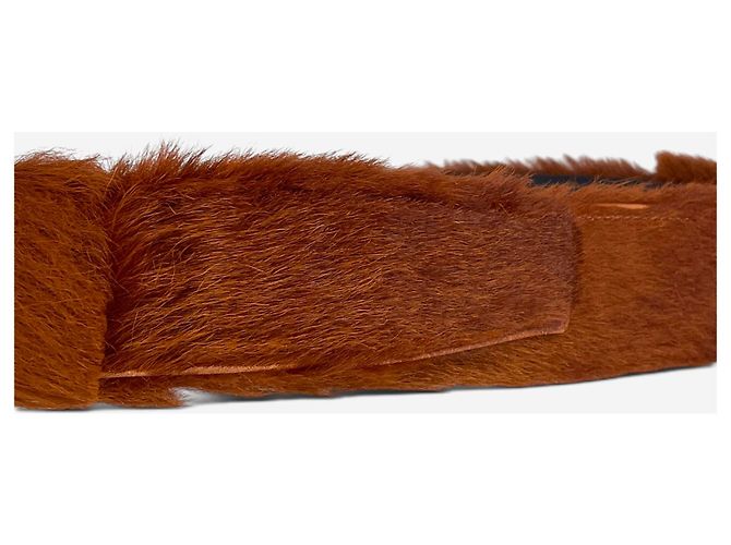 Prada AW17 Pelzgürtel Braun - Ansicht 5