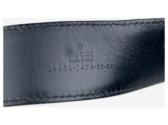 Gucci by Frida Giannini 2010s Bamboo Buckle Leather Belt - view 4