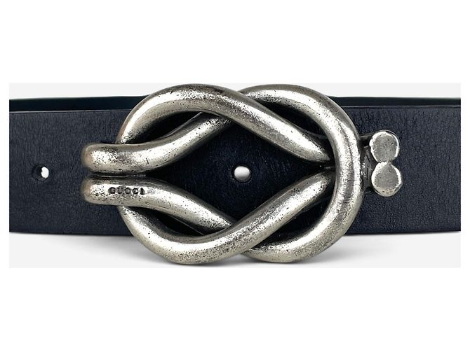 Gucci Knot Gürtel von Frida Giannini AW06 Schwarz - Ansicht 3