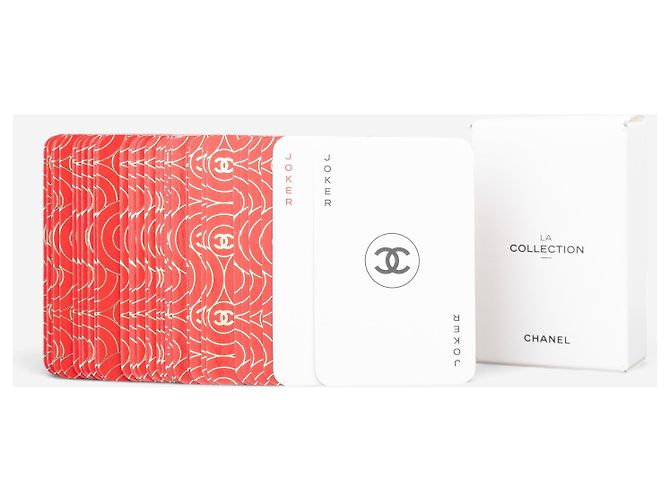 Carte da gioco in miniatura Chanel ‘La Collection’ Rosso - vista 3