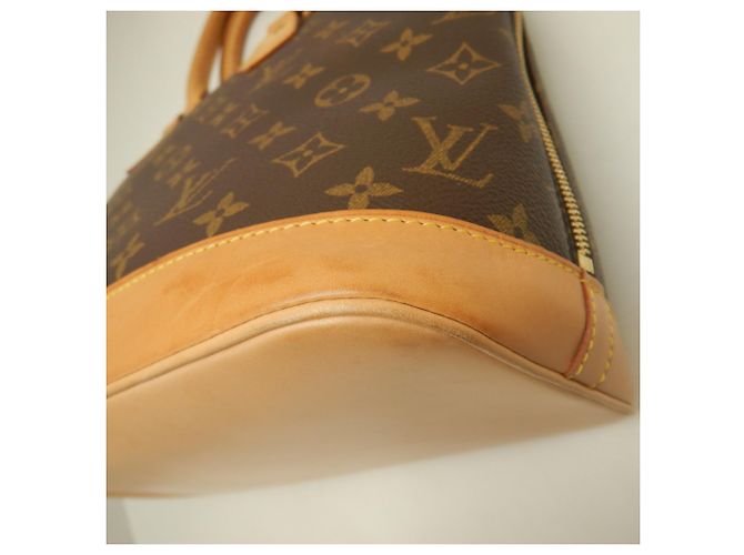 Louis Vuitton Monogram Alma Handtasche Braun Monogramm - Ansicht 13