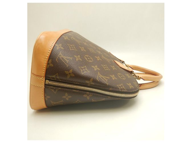 Louis Vuitton Monogram Alma Handtasche Braun Monogramm - Ansicht 5