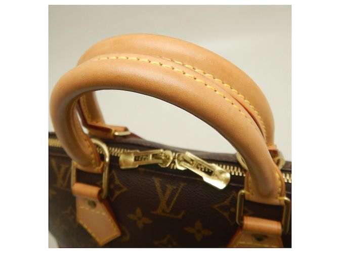 Louis Vuitton Monogram Alma Handtasche Braun Monogramm - Ansicht 7