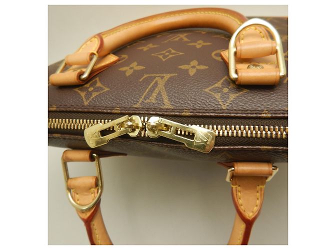 Louis Vuitton Monogram Alma Handtasche Braun Monogramm - Ansicht 9