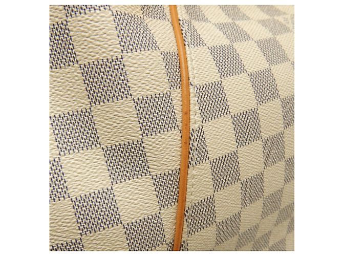 Borsa a tracolla Louis Vuitton Damier Azur Galliera GM Blu - vista 12