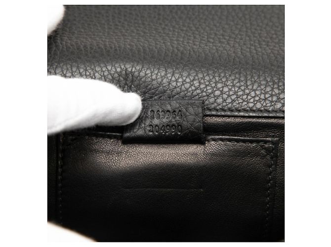 Bolso de mano Gucci con hebilla GG Negro - vista 6