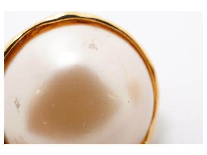 Orecchini a clip Chanel placcati oro D'oro - vista 7