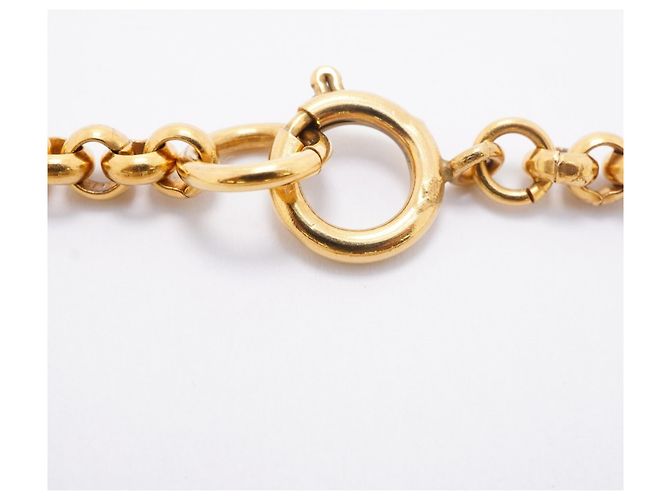 Collana Chanel placcata oro D'oro - vista 4