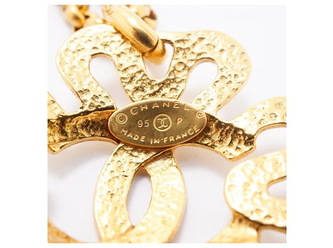 Collana Chanel placcata oro D'oro - vista 5