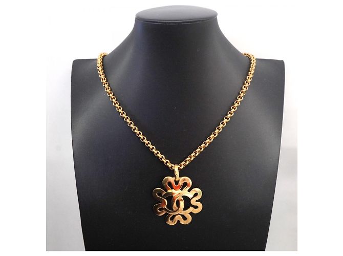 Collana Chanel placcata oro D'oro - vista 6