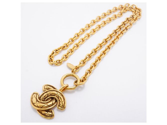 Collana Chanel placcata oro D'oro - vista 3