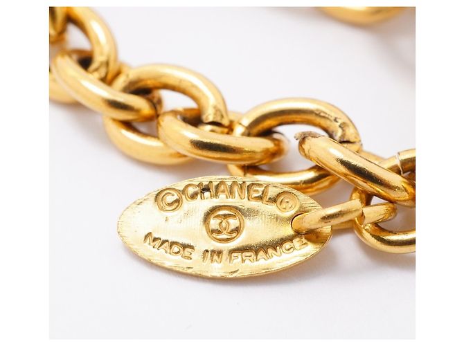 Collana Chanel placcata oro D'oro - vista 5