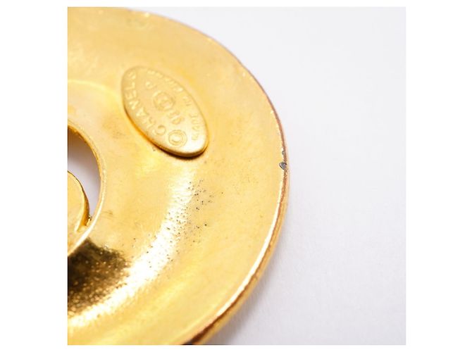 Orecchini a clip Chanel placcati oro D'oro - vista 7