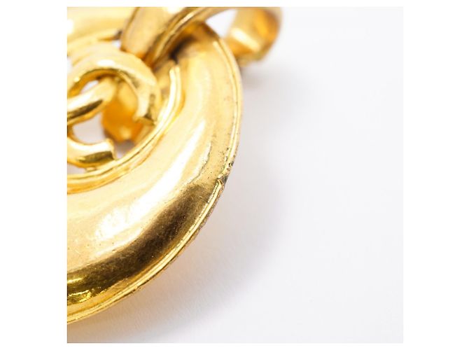 Orecchini a clip Chanel placcati oro D'oro - vista 8
