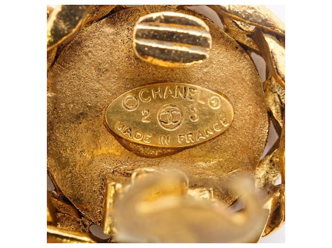 Orecchini a clip Chanel Gold D'oro - vista 4