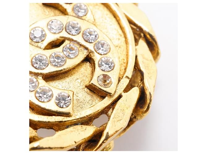 Orecchini a clip Chanel Gold D'oro - vista 8