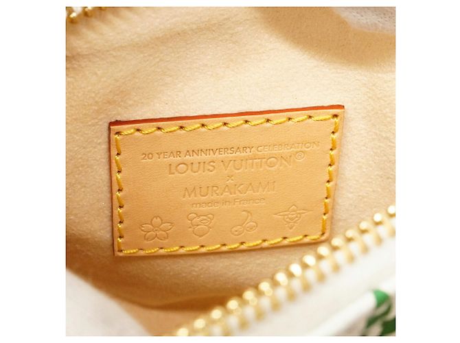 Borsa a mano Louis Vuitton Monogram Multicolor Nano Speedy Bianco - vista 5