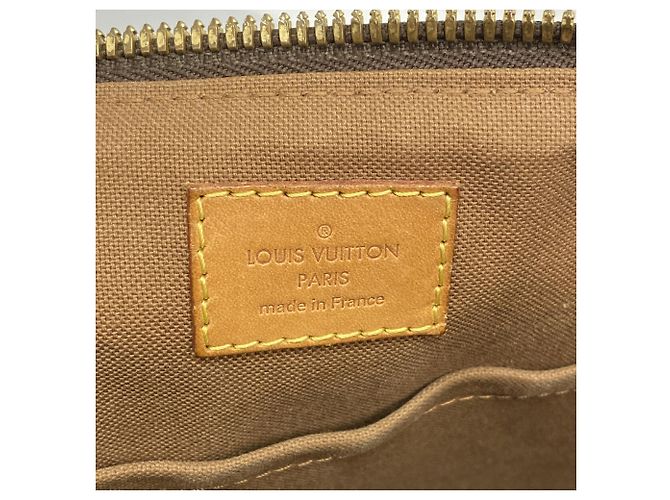 Borsa Louis Vuitton Monogram Palermo PM Marrone - vista 5