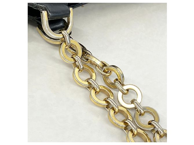 Borsa a tracolla nera Salvatore Ferragamo Nero - vista 8