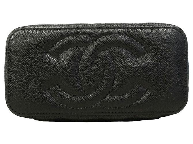 Borsa Vanity Chanel Matelassé Black Nero - vista 3