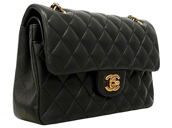 Borsa a tracolla Chanel Matelassé Nero - vista 2