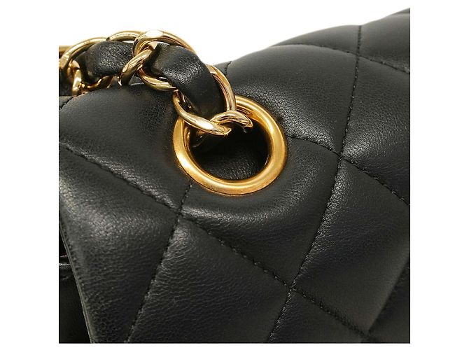 Borsa a tracolla Chanel Matelassé Nero - vista 9