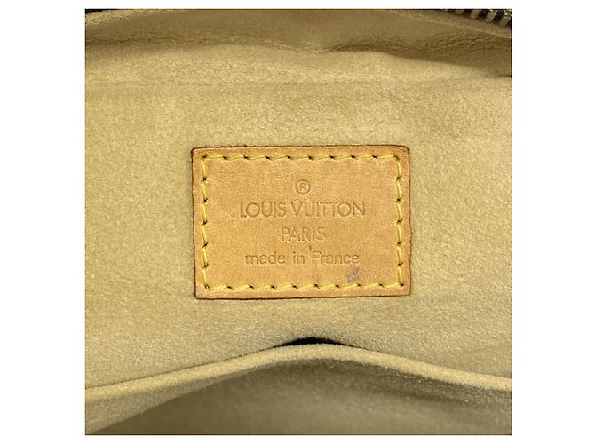 Borsa Louis Vuitton Monogram Manhattan PM Marrone - vista 5