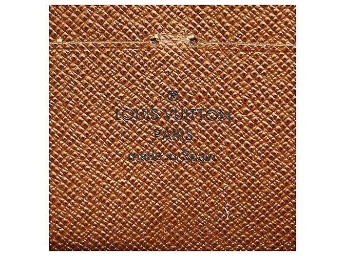 Louis Vuitton Monogram Zippy Wallet Braun - Ansicht 4